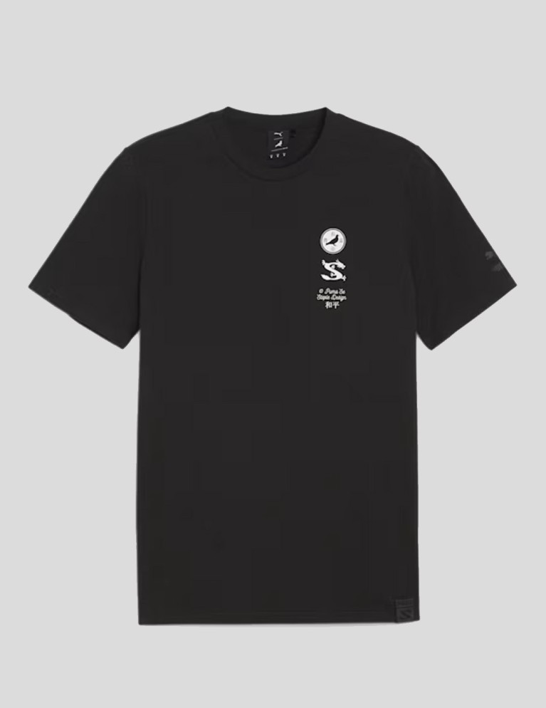 PUMA x graffetta grafica tee puma nero